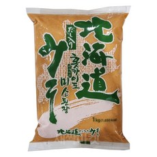 면사랑 훗카이도 다시이리 미소된장 1kg 일식 일본식 된장 국 미소시루 미소국 일식식자재, 1개