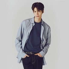 지오다노릴렉스드포플린셔츠