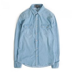 [모디파이드 셔츠] M#0227 WESTERN DENIM SHIRT-LIGHT