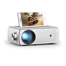 Byintek 3D 홀로그램 프로젝터 LED LCD 영화 1080P 비디오 스마트 휴대용 전화 안드로이드용 40USD 추가