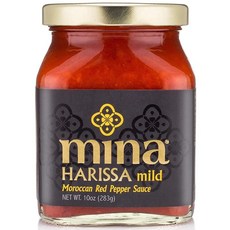 MINA 미국직구 미나 하리사 마일드 모로코 고추 소스 10온스, 사이즈, 283g, 1개