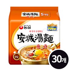 농심 안성탕면 125g, 30개