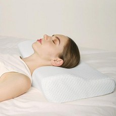 경추베개 목 보호 편안한 낮은베개 메모리폼, 본상품