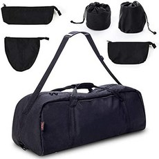 망원경 가방 더플백 D296 Telescope Bag for Celestron 127EQ Red Fox Padded Telescope Carrying Bag, One Color