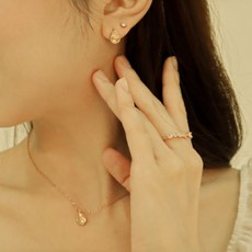 오로라목걸이귀걸이set
