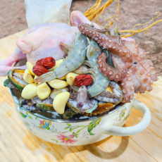 모듬해물탕참치액육수