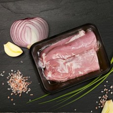 파이팅한돈 1등급 안심 600g 돈가쓰 돈가스 샐러드 돼지구이 돼지고기 정육점 우리한돈 우리돼지 다이어트, 1개