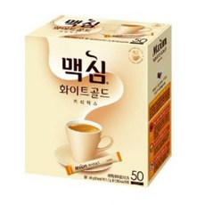 맥심 화이트골드 커피믹스 50T /김연아의 화이트골드~