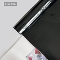 자동차 전조등 미등 틴트 비닐 필름 호일 스티커 프리미엄 품질 액세서리 30x200cm, 02 Deep Black, 1개