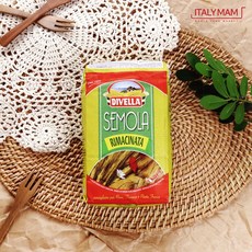 디벨라 듀럼밀 세몰리나 세몰라 리마치나타 1kg, 1개