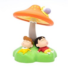 Shinchan 蠟筆小新 蘑菇小夜燈, 混色