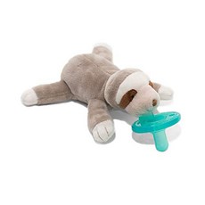 WubbaNub Infant Pacifier - Sloth null, 1, brown