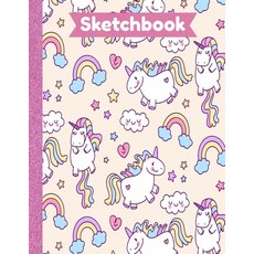 Sketch Book : sketchbook cute unicorn kawaii for girls, perfect for  drawing, doodling or sketching, sketchbook 8.5 x 11, blank sketchbook  journal 110