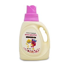 Babience 핑크퐁 베이비 섬유유연제 1500ml 파우더향, 핑크퐁-섬유유연제 1개