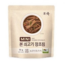 본죽 본 쇠고기 미니 장조림, 70g, 30개