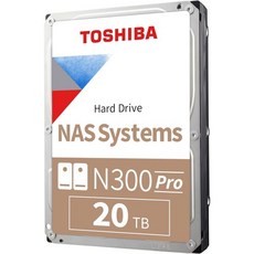 도시바 N300 14TB NAS 3.5인치 내장 하드 드라이브 CMR SATA 6Gb s 7200RPM 512MB 캐시 HDWG51EXZSTA, 20 TB_Medium or Large Business - nas용hdd