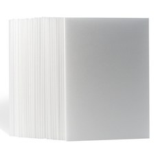 A4 재단 백색 우드락 1T 210x300mm, 30개, 1mm 30개, 1mm