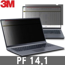 쓰리엠 3M 노트북보안필름 블루라이트차단 PF 14.1 14인치 필름, 1개