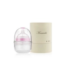 [마마치] 프리미엄 실리콘 젖병 Small Pink 160ml, 핑크, 1구(0-3개월)