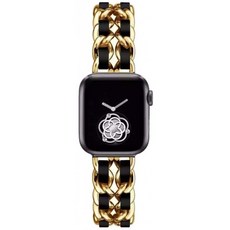 [Royce & Roland] Apple Watch 체인 밴드 팔찌 벨트 멋지고 교체 밴드 시리즈 Series 5 4 3 2 1에 해당, 단일상품