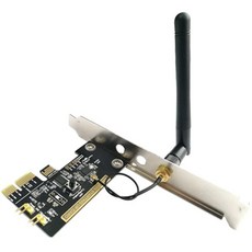 미니 PCI-E 데스크탑 PC 원격 제어 스위치 카드 WIFI 무선 스마트 스위치 릴레이 모듈 재시작 스위치 켜기/끄기 새 기능, 단일, 1개, Black