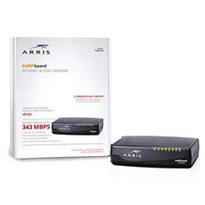 ARRIS Surfboard Docsis 8X4 케이블 모뎀/ 전화 Certified for Xfinity - 다, 상세내용참조