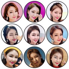 굿즈스토어 송가인 스마트톡 굿즈 휴대폰 핑거 거치대, 1개, 송가인스마트톡