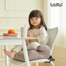 [토드비] B3 멀티 부스터 유아 키높이 방석 의자 카시트, 코코아밀크