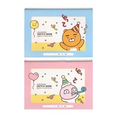 카카오프렌즈해피모먼트스케치북