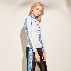 아르고 여성 래쉬가드 워터레깅스 세트_팜비치