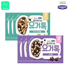 (냉장)풀무원 요거톡(스타볼)133gx6개+요거톡(링초코볼)125gx6개, 1세트