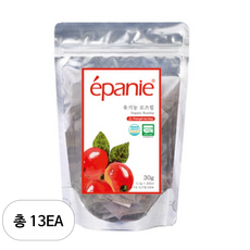 에빠니 유기농 로즈힙 삼각망 티백 허브차, 1.5g, 20개입, 13개