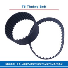T5 타이밍 벨트 모델 T5380/390/400/420/435/450 고무 톱니 피치 5mm 전송 너비, 01 10mm, 01 _03 T5X40080T400