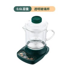 홍삼만들기 탕약기 다기능 지능형 가정 사무실 건강 전기 주전자 난방 물 컵 차 메이커 달임 새 둥지, 22) 0.6L glass - 미국