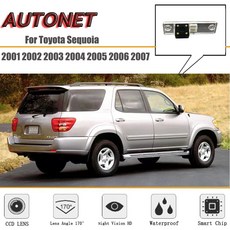 Autonet hd 야간 투시경 후면보기 카메라 toyota sequoia 2001 2002 2003 2004 2005 2006 2007 ccd/번호판 카메라|차량 카메라|, 1개, ALL, 단일