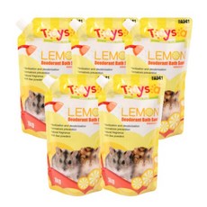 TAYSA 햄스터모래 레몬향 1kg X 5매입, 5개