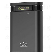 SHANLING H2 휴대용 디코드 헤드폰 증폭기, 검은색