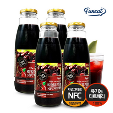 퍼니트 리얼유기농 NFC 타트체리 착즙액 1 000ml x4병, 기타