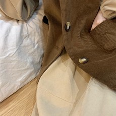 투피스 프랑스타입 원피스 복고 개성 봄가을옷 골반덮는 치마 날씬해보이는 미들롱타입 셀럽 여성