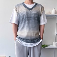 남자오버핏여름조끼
