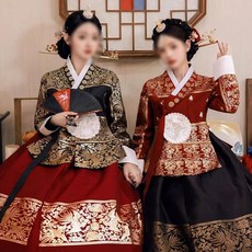 중전 당의 한복 전통 의상 고급 궁중 왕비 저고리 치마 사극 설날