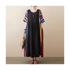 바바라옷장 246242 - 린넨면 롱원피스 빅사이즈원피스 인견원피스 여름원피스 맥시롱원피스 플라워원피스 40대원피스 린 304631