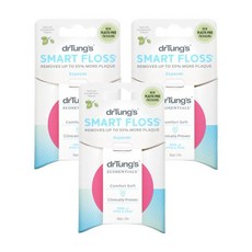 3개X Dr.Tungs 닥터텅스 Smart Floss 스마트 치실 휴대용 27m 404080, (아이허브) 3개X Dr.Tungs 닥터텅스 Smart, 3개