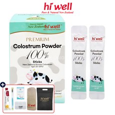 하이웰 초유 파우더 100% 30스틱 뉴질랜드 초유단백질 Colostrum, 60g, 1개