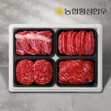 [농협횡성한우] 1등급 명품정육세트 2.0kg, 1개