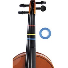 롱 비치 뮤직 점보 블루 컬러 바이올린 핑거링 테이프 프렛 보드 노트 위치 용 300 인치, Blue_One Size, Blue, 상세 설명 참조0
