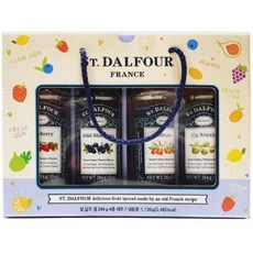 ST. DALFOUR 과일잼 4종 284G X 4입, 4개