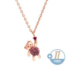 테디베어순금목걸이