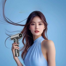 노바어스 무선드라이기 드라이기 실용적 아기, 1개, 순풍+충전기 무선 열풍 회색