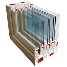 창호샤시 2W창 이중창 2200mm X 1200mm KCC 창호새시 샤시 정품자재 1개